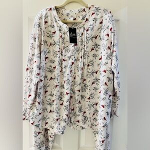 ARIA COLLECTION CARDINAL PAJAMAS Size 2X NWT